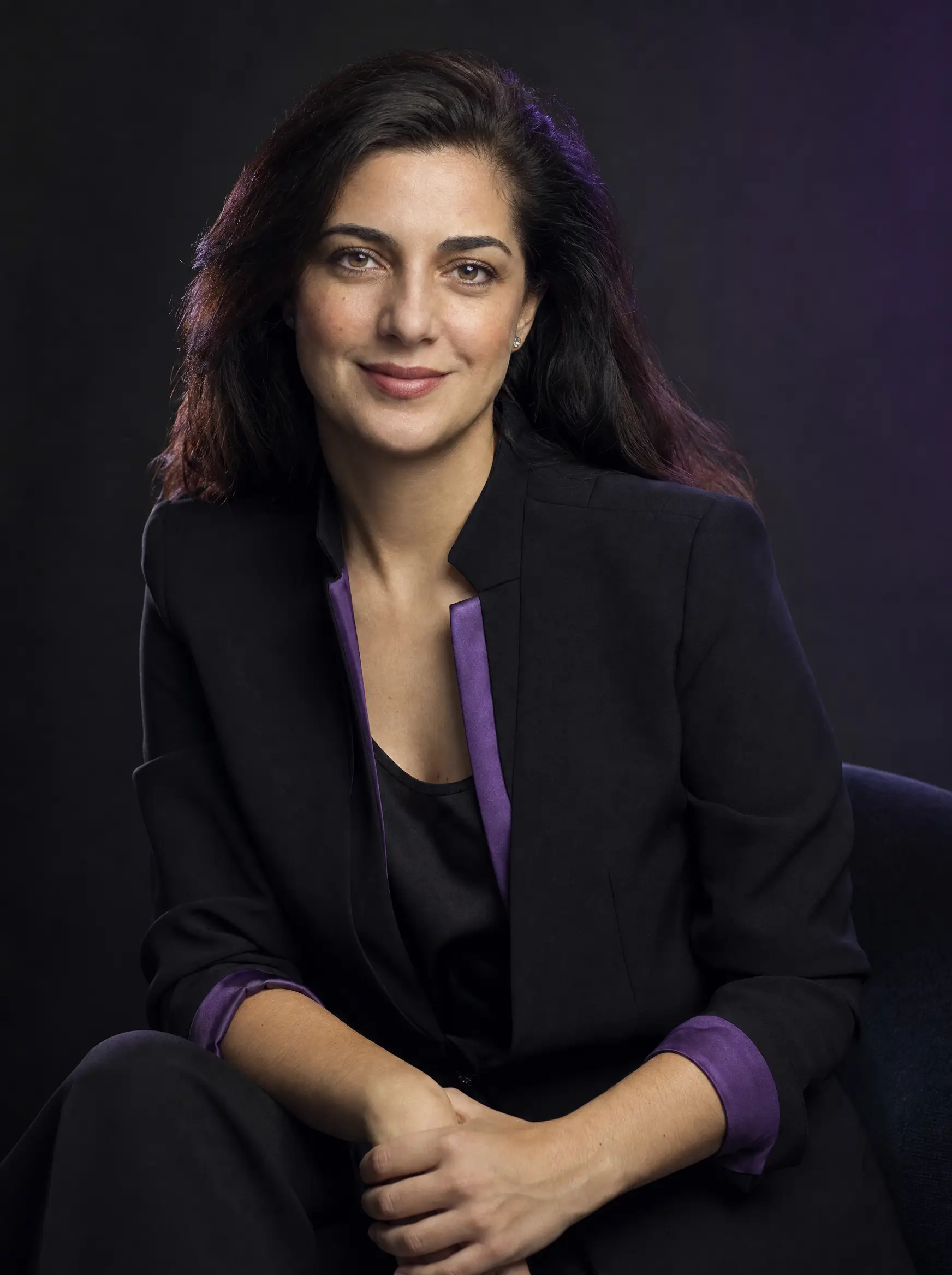 Concept portrait for Lena Vogt, a fictional Chief Marketing Officer profile